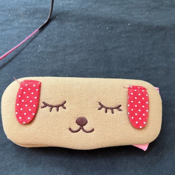 Bevel Eyeglasses Debbie Pink Berry Frame Case Japan 46-17 Titanium Vintage Y2K - Picture 11 of 13